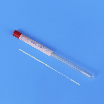 Cotonete descartável estéril estéril descartável de náilon em bastão de plástico nasal de náilon