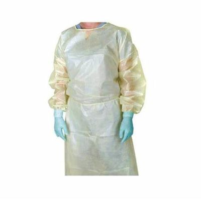 Vestidos médicos do PPE de um isolamento impermeável impermeável de 40 G/M Xxl