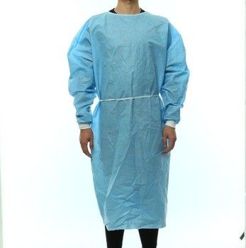 Vestido médico descartável não tecido anti-bacteriano do isolamento do PPE