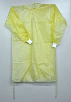 Doutores plásticos reforçados descartáveis autoclávicos vestido cirúrgico para a venda