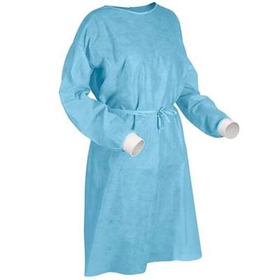 Vestido descartável do PPE do isolamento médico feito sob encomenda do hospital para a venda