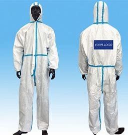 PPE protetor descartável não tecido Bunny Suit da sala de limpeza dos PP