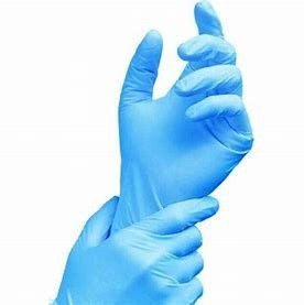 Meio do nitrilo de 3 Mil Disposable Medical Hand Gloves para a venda