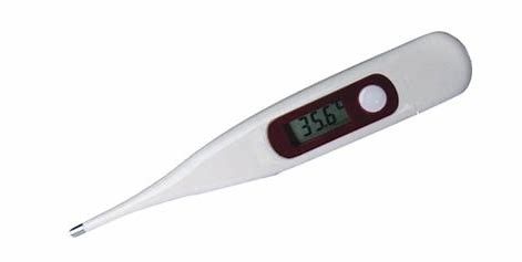 Termômetro oral médico moderno da temperatura da axila do agregado familiar eletrônico