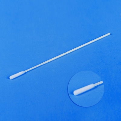 Cotonete reunido de nylon nasal oral anatômico ergonômico da amostra do tubo