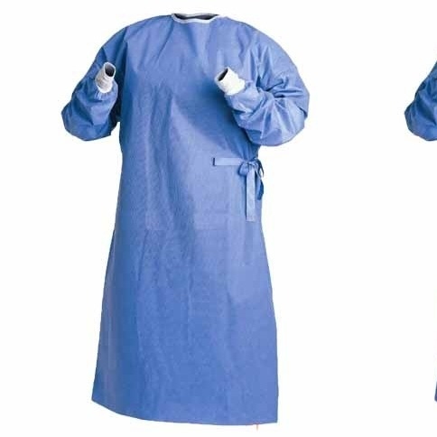 Cpe médico descartável não estéril dos vestidos do PPE que Donning vestidos da tampa do isolamento
