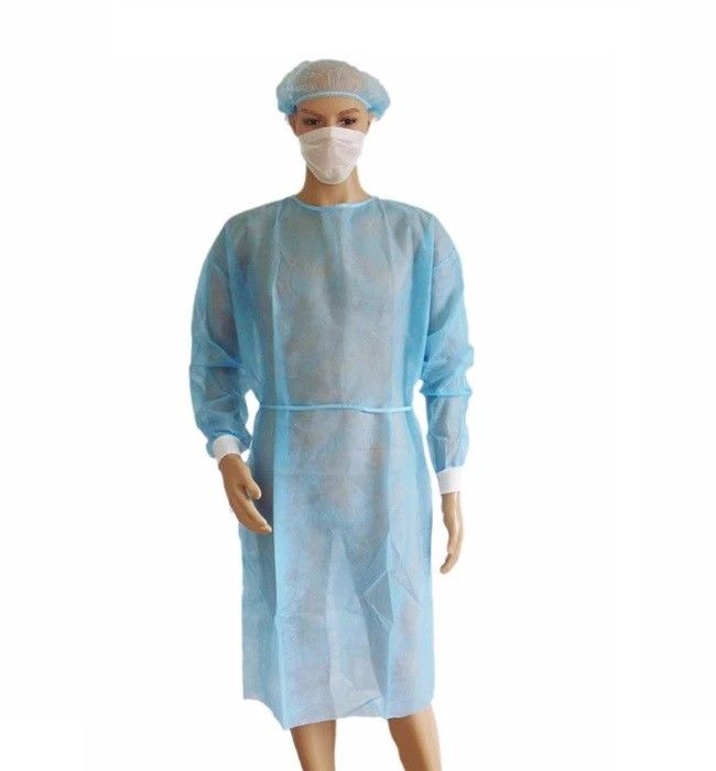 Vestidos repelentes fluidos da cirurgia descartável médica para o doutor